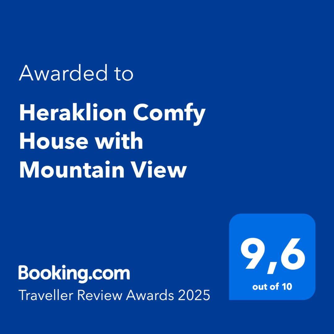 Heraklion Comfy House With Mountain View Eksteriør bilde